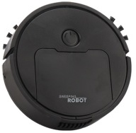 Robot sprzątający ROBOT SPRZĄTAJĄCY ODKURZACZ AUTOMATYCZNY DOMOWY czarny