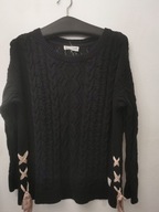 ODD MOLLY DAMSKI SWETER R.M/40 SWETR AŻUROWY ORYGI