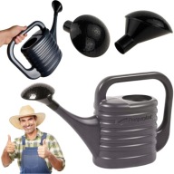 KONEWKA OGRODOWA ANTRACYT ZDEJMOWANE SITKO DO KWATÓW WARZYW ROŚLIN 10L