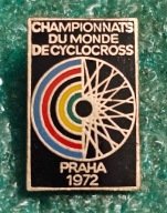 ODZNAKA MISTRZOSTWA ŚWIATA W KOLARSTWIE PRZEŁAJOWYM 1972 PRAGA