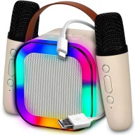 JA45 Mikrofon MAXSELL MIKROFONY GŁOŚNIK ZESTAW DO ŚPIEWANIA DLA DZIECI