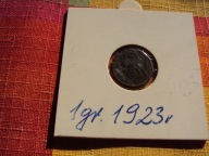 1gr 1923r brąz RP