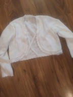 Bolerko na komunię bawełna r. 140