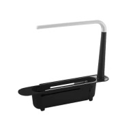 Półka kuchenna organizer na zlewozmywak ociekacz do zlewu czarny stojak