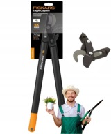 SEKATOR NOŻYCOWY OSTRY FISKARS NOŻYCE DWURĘCZNE DO GAŁĘZI OGRODU 1000584