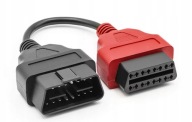 Adapter MultiEcuScan AlfaOBD OBD typ A2 czerwony VAG KKL