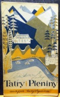 TATRY i PIENINY (mapa turystyczna) [PPWK, Warszawa 1965]