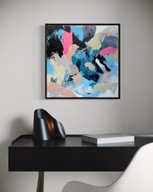 Obraz Abstrakcyjny - Racing Thoughts 3/4