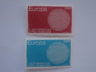 Francja - Europa CEPT 1970 - Mi. 1710-11 **
