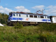 SKARŻYSKO-KAMIENNA LOKOMOTYWA EP-07 PRZY ULICY SPORTOWEJ