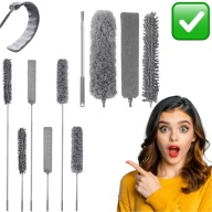 MIOTEŁKA DO KURZU SZCZOTKA ZMIOTKA TELESKOPOWA 4 RÓŻNE WKŁADY SOLIDNA RUHHY