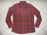 ENGBERS JAK NOWA BAWEŁNIANA CZERWONA KOSZULA r L 41/42