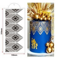 Szablon do malowania dekorowania tortów W