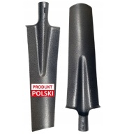 SZPADEL DRENARSKI WĄSKI ŁOPATA WĄSKA DO ROWÓW METALOWY 12 x 52 cm HuW