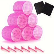 Zestaw wałków piankowych z klipsami do włosów – łatwa stylizacja