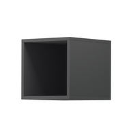 Wkład do regału Enjoy ER66 –otwarta półka modułowa 30×30×35 cm, grafit