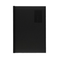 Terminarz książkowy A5 Basic czarny Dzienny 2026