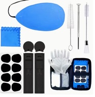 ZESTAW DO CZYSZCZENIA KLARNETU Z POJEDYNCZYM STROIKIEM AKCESORIA