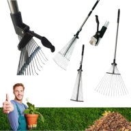 GRABIE DO TRAWY LIŚCI METALOWE REGULOWANE TELESKOPOWE BEAST 52CM 160CM