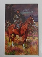Obrazek Józef Piłsudski na Kasztance 15x20cm
