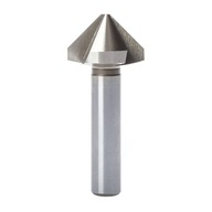 Fazownik stożkowy 3-ostrza pogłębiacz do metalu aluminium HSS 30mm D=12mm