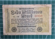 Niemcy 1923,banknot 10 Marek