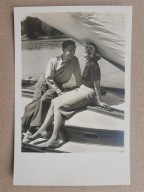 piękna para na jachcie 50/60te (591c)