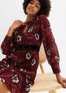 Tanio !_NOWA 189zł KLASYCZNA sukienka z falbaną_WYGODNA do pracy_halka r.46