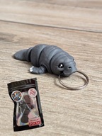 Breloczek Morskiej Krowy 3D - Brelok Druk3d fidget Keychain mixGadzet