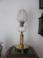 WARTO--[@ct] Ogromna Kolumnowa Lampa Naftowa 72cm