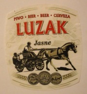 ETYKIETA - LUZAK - PIWO Jasne
