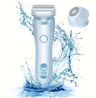 GOLARKA DLA KOBIET 2W1 | TRYMER, BEZPRZEWODOWA, 8000MAH, NIEBIESKA. HIT!