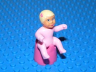 LEGO lalka niemowlak księżniczka bobas na nocniku