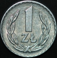 1 złoty 1966 - ładny egzemplarz