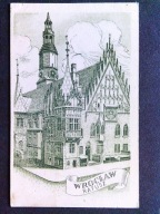 WROCŁAW Ratusz , CZPP 1947