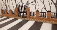 LEGO Ogrodzenie z bramą - 72 elementy