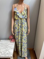 Nowy kombinezon w kwiaty szeroka nogawka