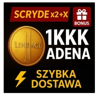 Lineage 2 L2 Scryde x2+X [H5] | 1KKK Adena 1000KK | Szybko + Bonus