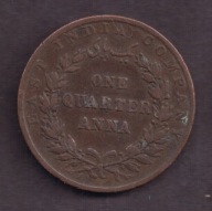 Kompania Wschodnio Indyjska - 1/4 Anna 1835 rok