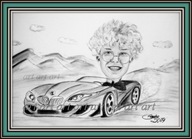 Karykatura na prezent ze zdjęcia na urodziny