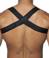 Uprząż męska harness PUMP! elastyczne szelki M/L