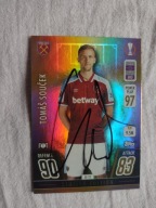 Karta topps autograf West Hamm Tomas Soucek Champions League Limited