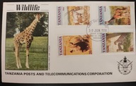 !! ZWIERZĘTA - TANZANIA 1986 - KOPERTA FDC - STAN BDB !!
