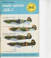 TBU TBiU 92 Samolot myśliwski Jak-1