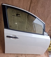 NISSAN LEAF II 2 DRZWI KOMPLETNE PRZEDNIE PRAWE qab-g biała peła