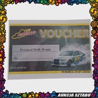Voucher na przejazd Drift 30 minut z firmy Tor Autek
