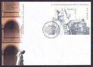 2002 VII wizyta Jana Pawła II Fi blok 180 FDC