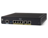 Cisco Router ISR-900 C921-4P 4x Gigabit LAN 2x GB WAN Zarządzany Czarny