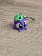 Breloczek Bakłażan 3d - Brelok Druk3d fidget Keychain mixGadzet