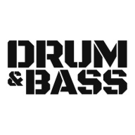 Naklejka bez tła DRUM AND BASS DNB 18 cm od GravArt